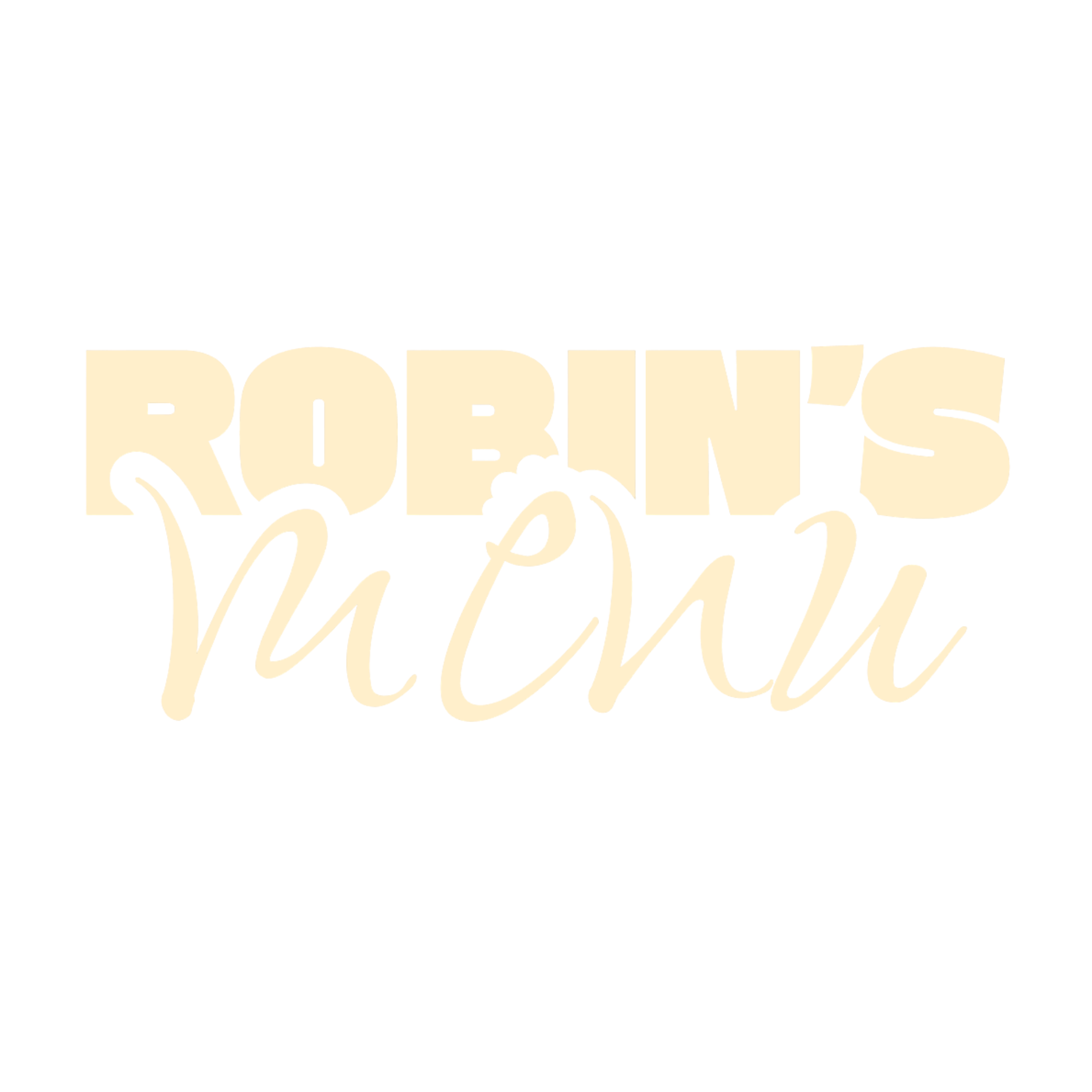 Robins Menu